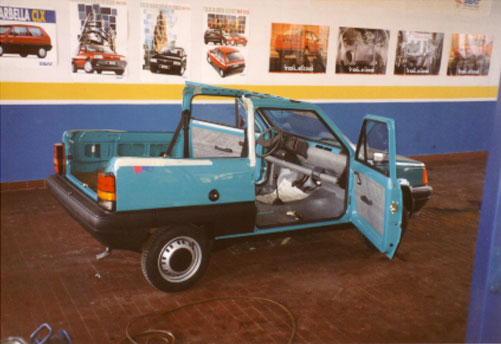 1992 - Umbau eines Seat Marbella zum Cabriolet